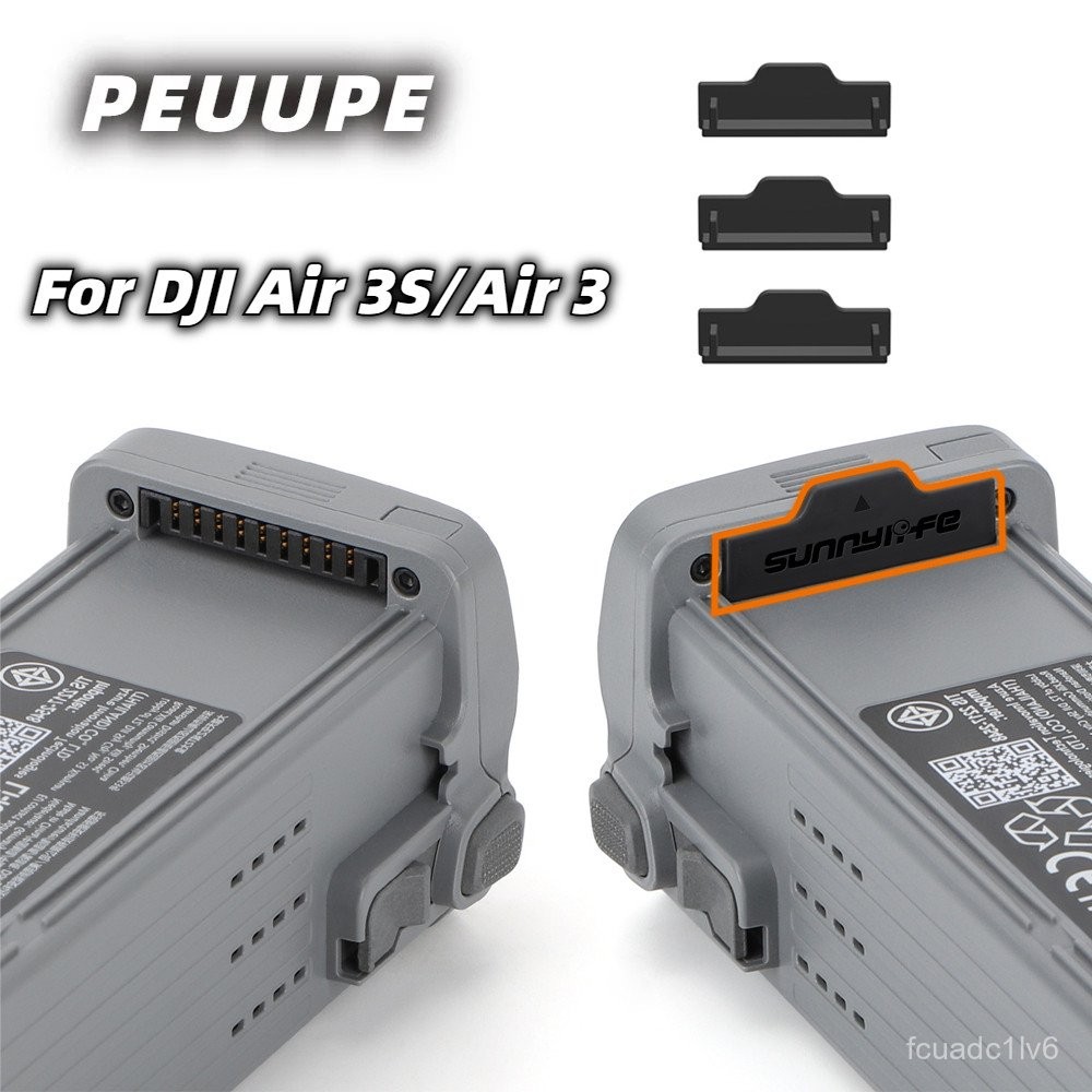 Drone Silicone Battery Dust Plug For DJI AIR 3S Anti-Battery Contacts Protect Against Short Circuits
