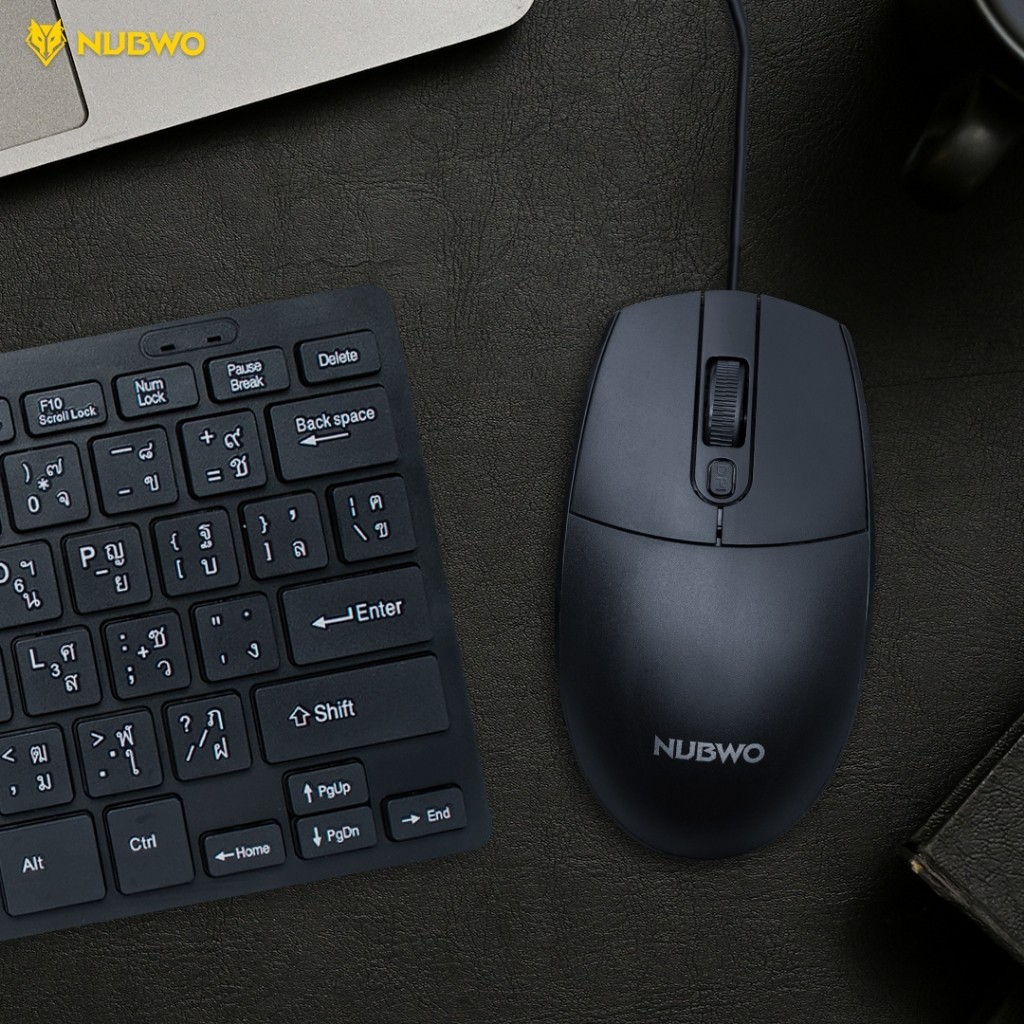 ส่งเร็ว  NUBWO NM158 Optical Mouse USB เมาส์ มีสาย เม้าส์ทำงาน เม้าส์เล่นเกม ปรับDpi ได้ 3 ระดับ ราคา ถูกที่สุด ดีลบีเคเค แกลเลอรีภาพที่ 6