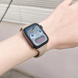 สายยางซิลิโคนอ่อนสำหรับ for Apple Watch Ultra/SE 3 2 IWatch Series 11 10 9 8 7 6 5 4 49 มม. 46 42 45 44 41 40 38 มม.