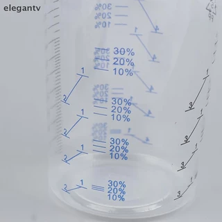 EGN Professional สีผสมถ้วย 6100ml 10/50pcs พลาสติก Calibration หม้อสําหรับ Auto Body Shop และ House Renovation N