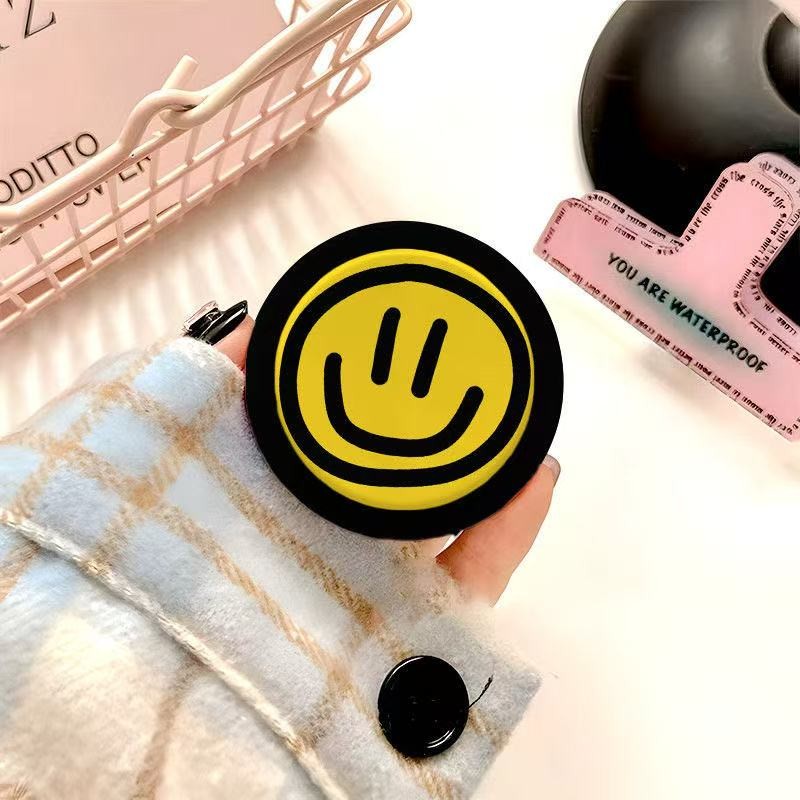 รูปแบบหน้ายิ้มขาตั้งโทรศัพท์เหมาะสําหรับ Iphone 16 pro max 12 13 14 15 ที่วางโทรศัพท์มาใหม่ที่จับโทรศัพท์