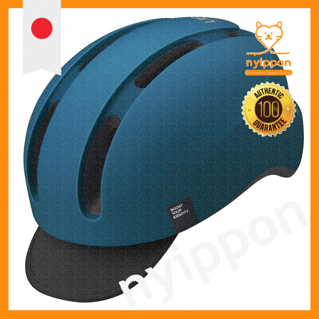 OGK KABUTO Bicycle Helmet Canvas Urban M/L (57-59 cm) Matte Navy JCF Recommended