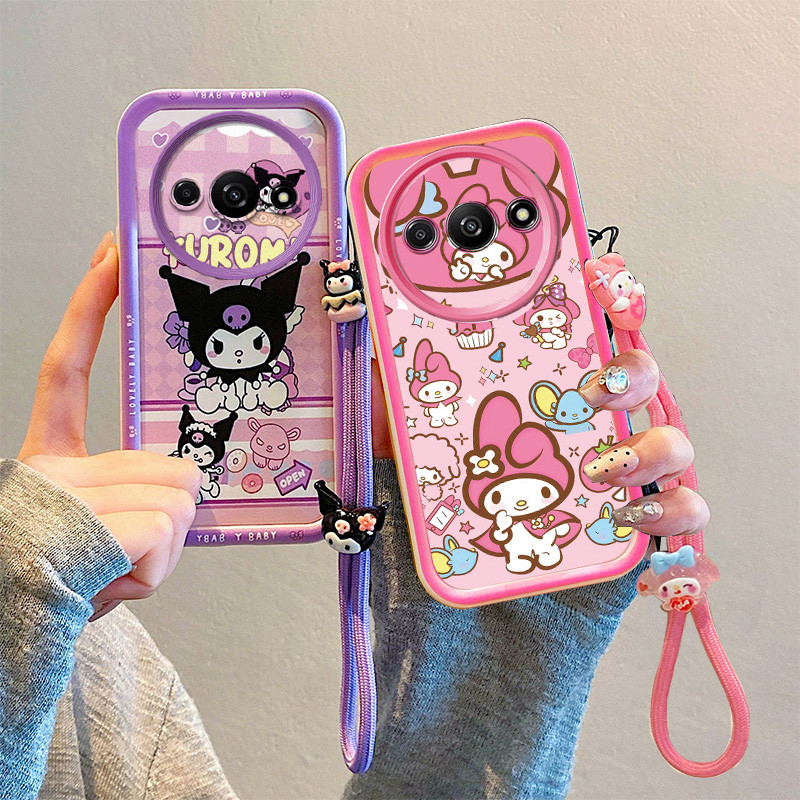 เคส Redmi a3 Redmi a3x poco c61 เคสโทรศัพท์น่ารักสําหรับกันกระแทก