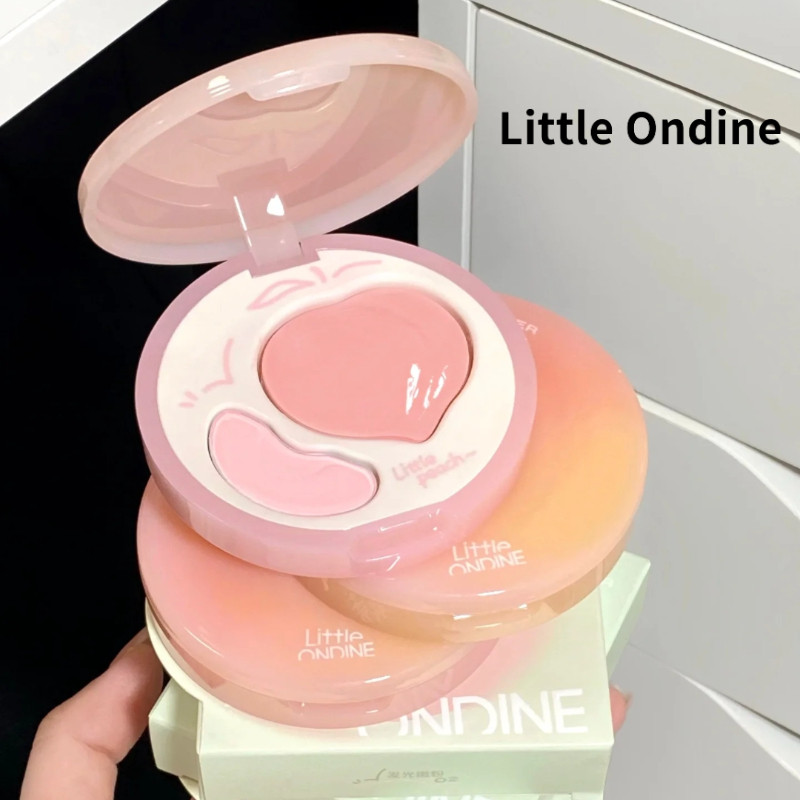 Little Ondine Blush Double Spell Three-Dimensional Highlight Hold Makeup To Brighten The Face