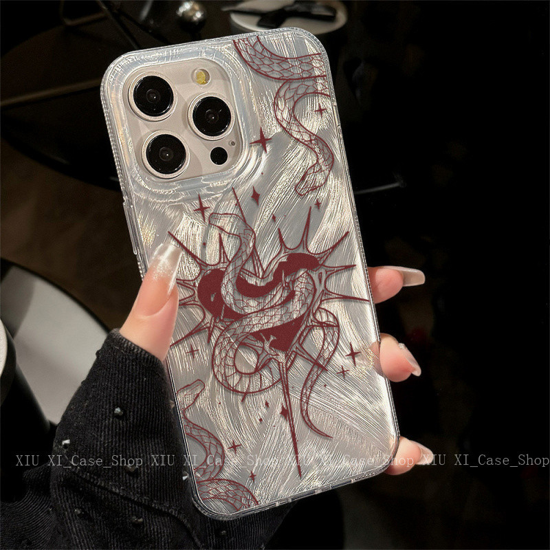 🎮เคสไอโฟน ที่รองรับ เคส iPhone 16 PRO iPhone 15 PRO MAX 14 PRO MAX 13 X XR 7Plusโปร่งใสและป้องกันการ