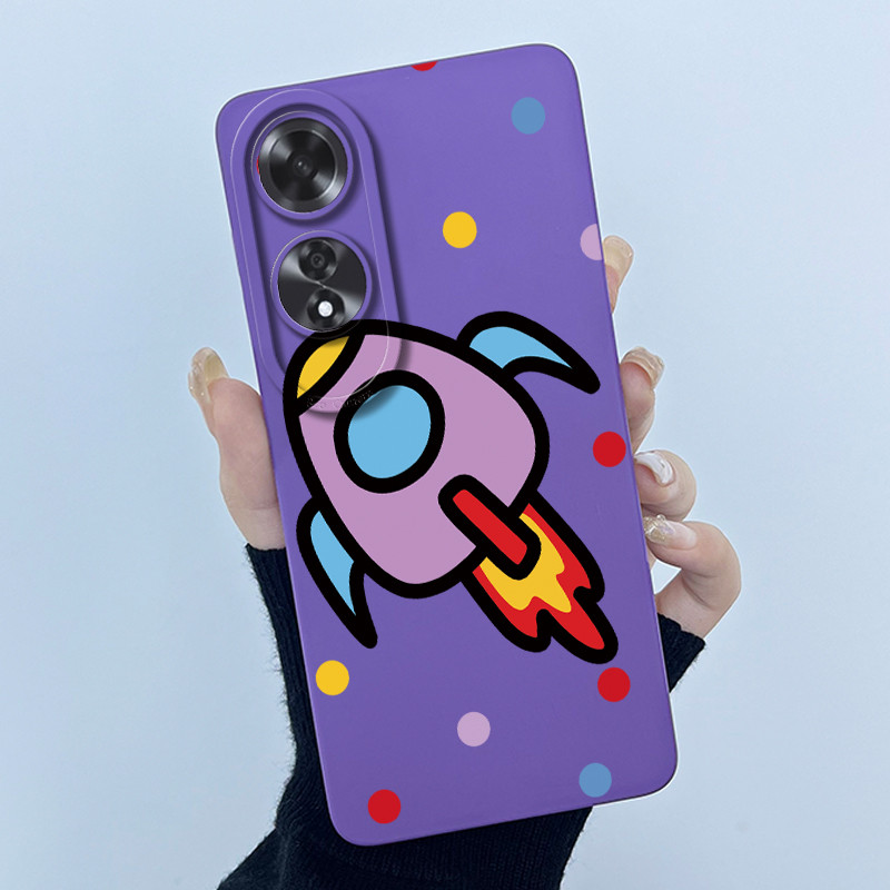 เคสโทรศัพท์สําหรับoppo A60 4Gการออกแบบใหม่น่ารักการ์ตูนดอกไม้Matte SquareซิลิโคนเหลวปลอกสําหรับOppo A 60 4G CPH2631 Advanced Senseปกหลัง ราคา ถูกที่สุด ดีลบีเคเค แกลเลอรีภาพที่ 5