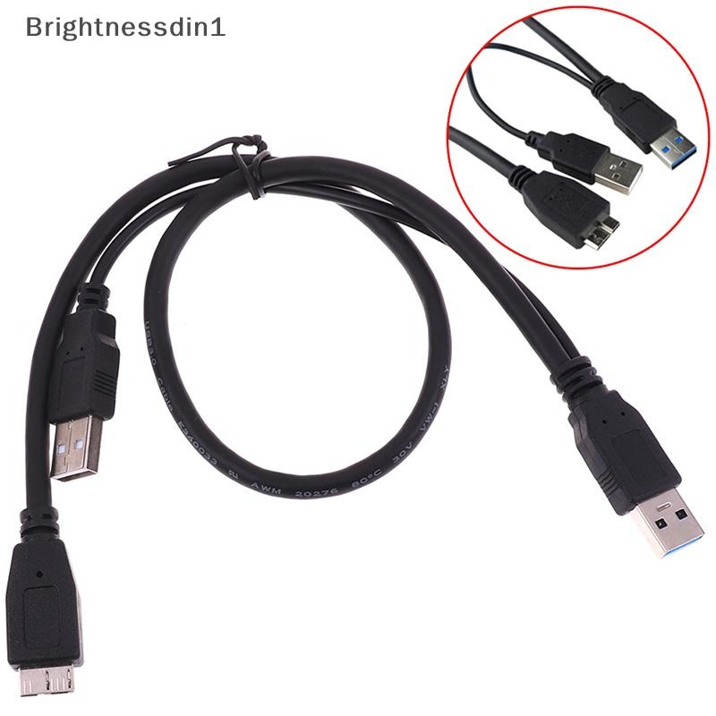 [Brightnessdin1] Usb 3.0 A Male Micro USB 3.0 BS Cord Cable For External Hard Drive Disk Cables Bout
