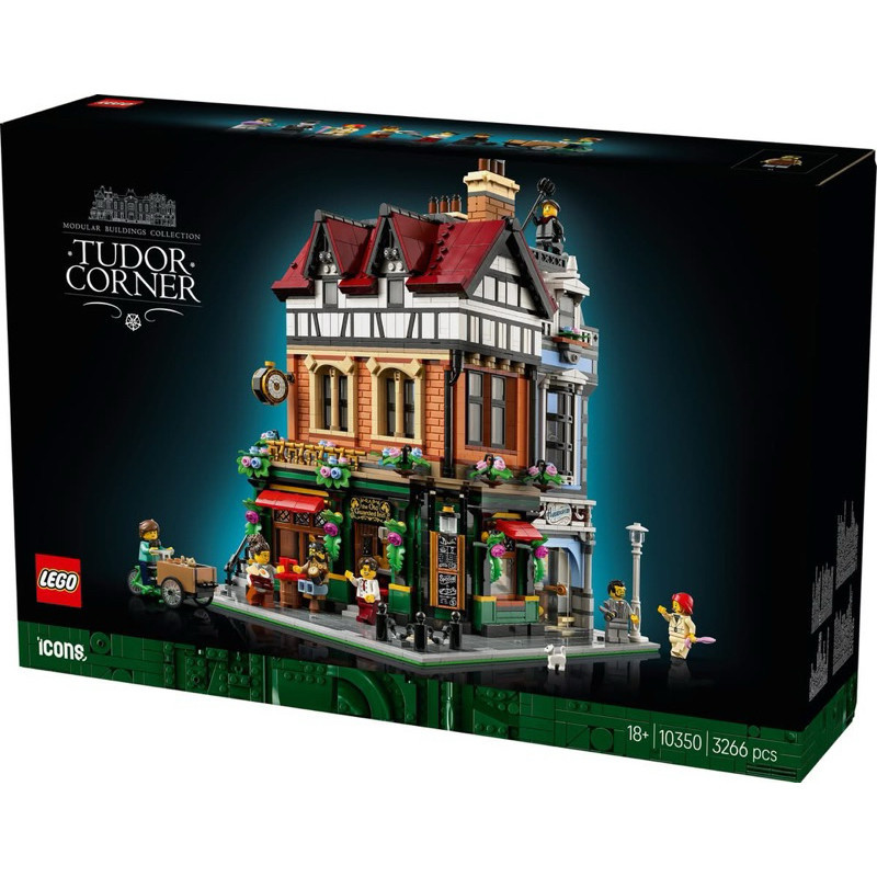 Lego iCons 10350 Tudor Corner สินค้าพร้อมส่ง จัดส่งไว สินค้าใหม่ ของแท้ 100% ค่ะ