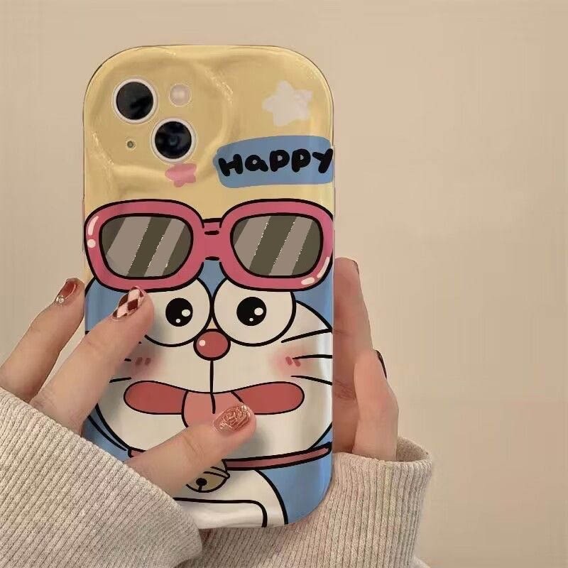 REALME CASE DORAEMON สําหรับ OPPO A15 A15S A17 A17K A1K A76 A60 A79 A16K A16E A96 A3S A52 A92 A33 A5