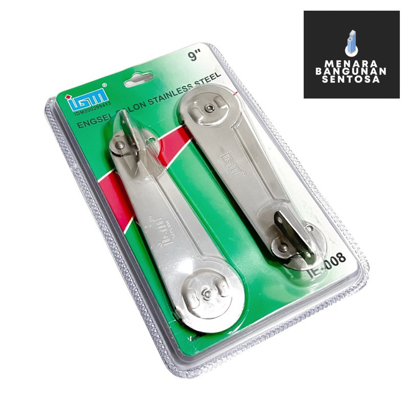 Sobar IGM Brabus บานพับร้านเสริมสวยสแตนเลสขนาด 9" นิ้ว - บานพับหน้าต่างพับหนา