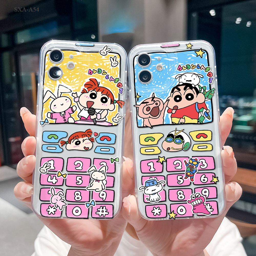 โปร่งใส เคส For Samsung Galaxy A15 A14 A13 A12 A11 A10S A06 A05 A05S A04 A04S A03 A03S M12 M11 เคสโทรศัพท์ เคสซัมซุง TK