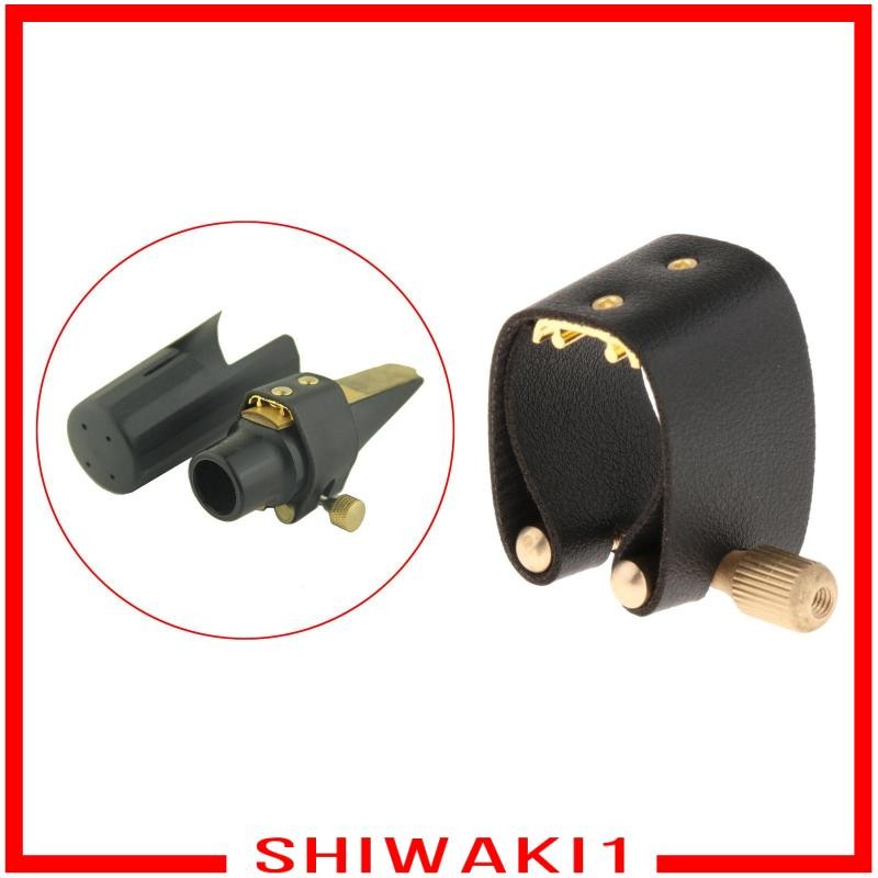 [Shiwaki1] แซ็กโซโฟน Mouthpiece Ligature Clip Fastener Mouthpiece Flexibility Clarinet Alto
