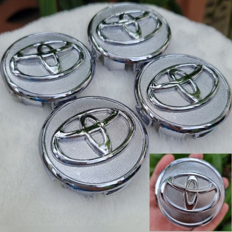 1/4psc ฝาครอบดุมล้อ Toyota Vios Yaris Altis Camry Vigo Prius Vios Altis Yaris Camry Vigo