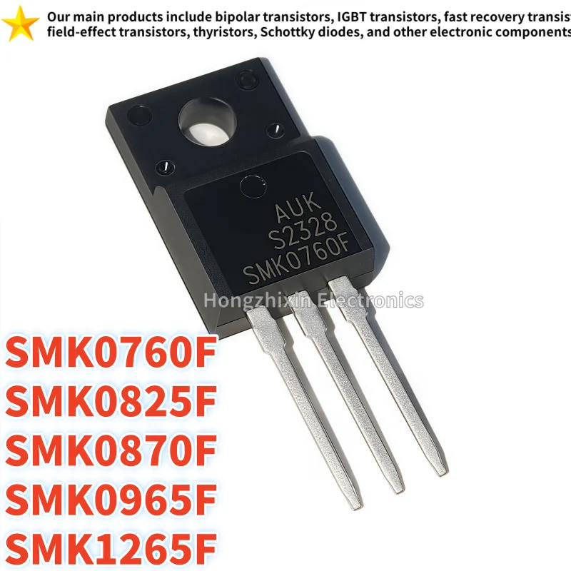 1-5PCS SMK0825 SMK0760 SMK0870 SMK0965 SMK1265 TO-220F ทรานซิสเตอร์ภาคสนาม-เอฟเฟกต์