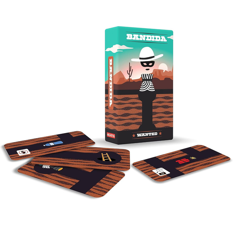 เกมการ์ด Bandido Bandida เกมกลยุทธ์สนุกสําหรับเกมครอบครัวเกมกระดานร่วมมือกลางคืน Party - รูปที่ 4