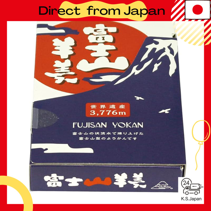 NEW Fuji Mountain Yokan - 6 Pieces - Meiji Food Industry[Direct from Japan]
