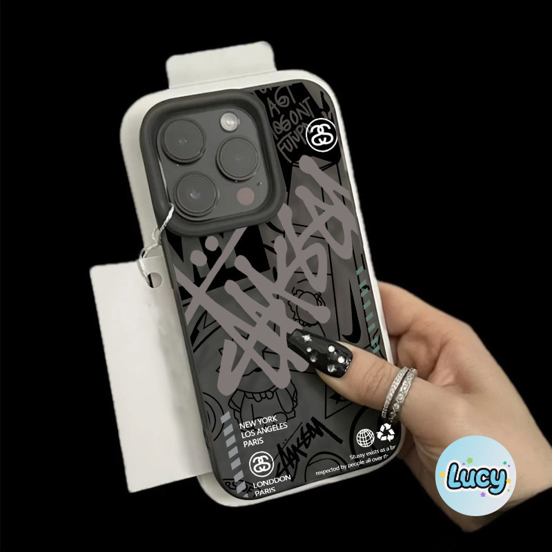 🌼Lucy🌼เคสโทรศัพท์ เคสไอโฟน แบบนิ่ม สำหรับรุ่น 15 14 13 13PRO 13PROMAX 12 Pro Max 11 8plus 7plus 7 XR X XS Max SE 11Pro