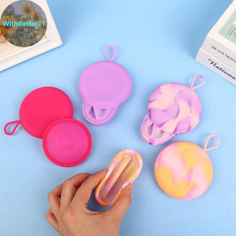 ซิลิโคนดีกว่าถ้วยประจําเดือนประจําเดือนแผ่นดิสก์ผู้หญิงสุขอนามัยผู้หญิง Health Care ระยะเวลาประจําเดือน Collector Extra-Thin ฆ่าเชื้อ TH - รูปที่ 4