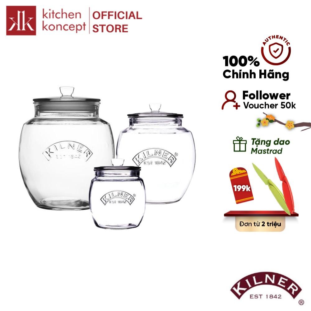 Kilner - โถแก้ว - 0.85L - 2L - 4L