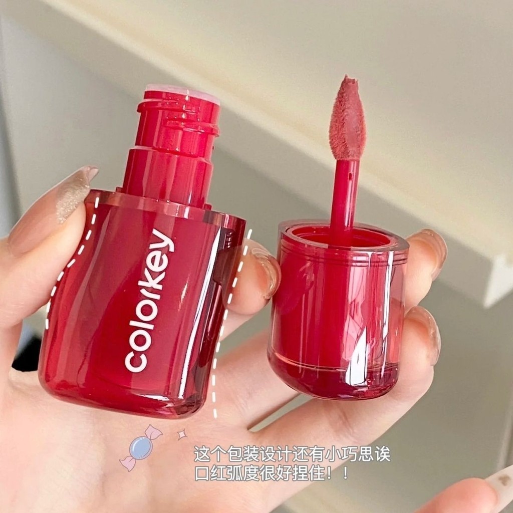 Colorkey ลิปสติ๊กเนื้อแมตต์ไม่ติดแก้ว   เนื้อครีม สีติดทนนาน 24ชม. ไม่แห้งแตก ราคา ถูกที่สุด ดีลบีเคเค แกลเลอรีภาพที่ 3