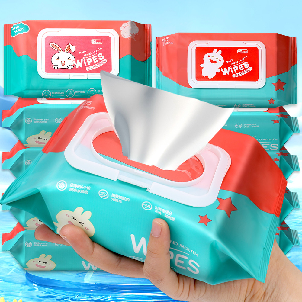 ผ้านอนวูฟเวนนุ่มแบบพกพาเด็กผ้าเช็ดทําความสะอาดใบหน้าแบบใช้แล้วทิ้ง-ซุปเปอร์มินิถุงเล็กผ้าเช็ดทําความสะอาดเปียก
