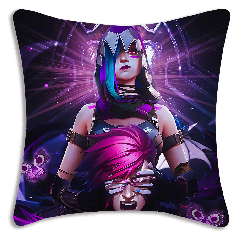 หมอนรองหลัง Arcane League of Legends พิมพ์สองหน้า thumbnail 10