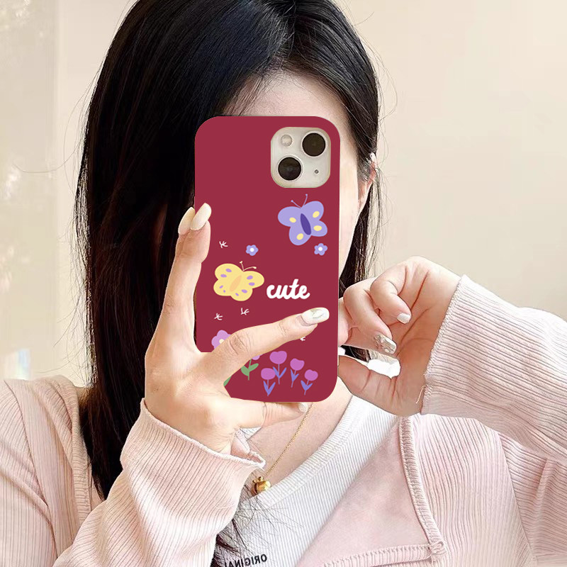 🔥Rama🔥ส่งจากไทย เคสโทรศัพท์มือถือนิ่ม ทนทาน for iPhone14 13 12 11Promax7 8 15 16Plus X XR XSMax SEสอ