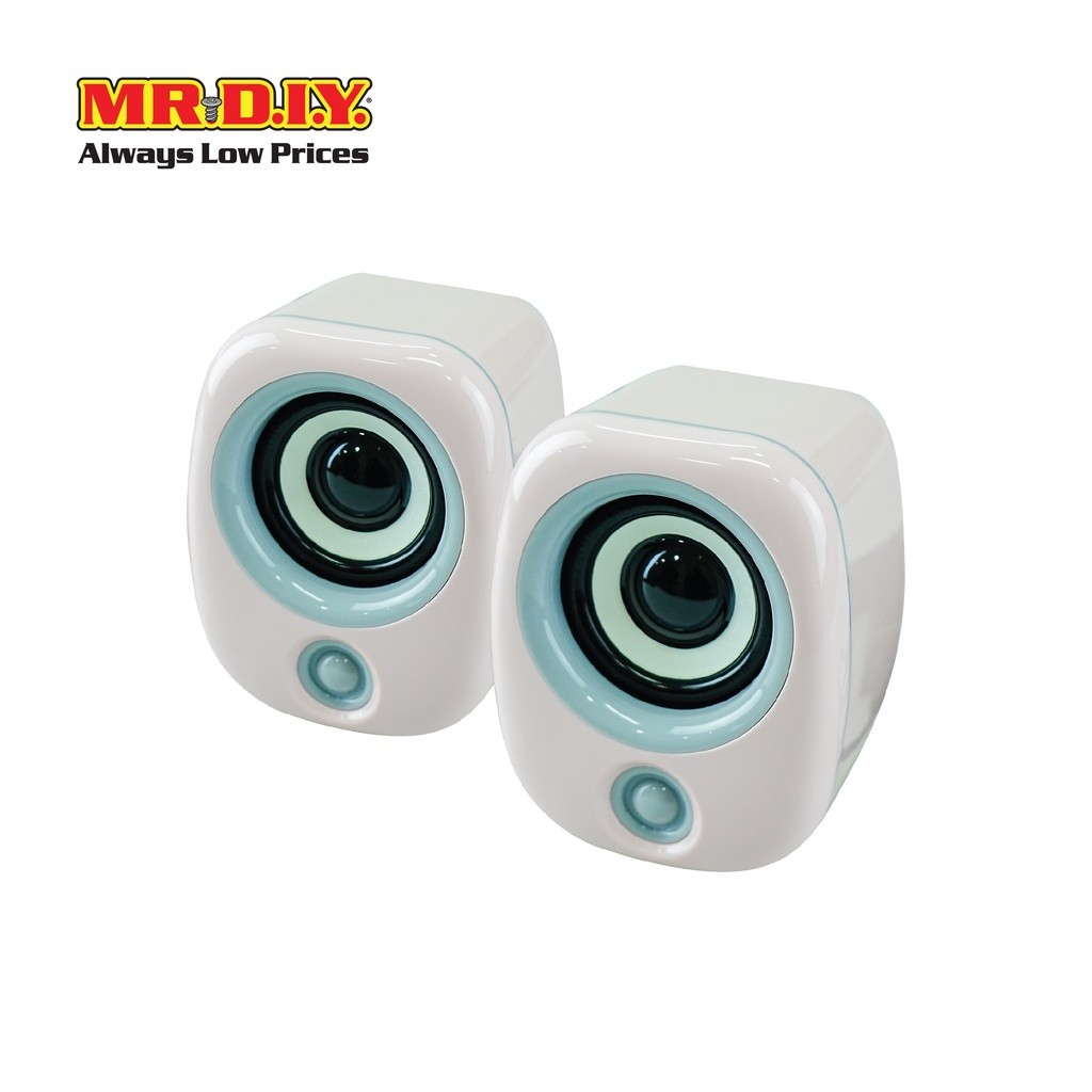 มิสเตอร์.ดี.ไอ.วาย ลำโพงตั้งโต๊ะแบบคู่ (ซ้าย-ขวา) ระบบเสียง 2.0 Stereo