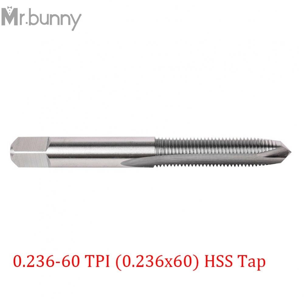 Hss Tap 0.236-60 TPI 3-blades 5mm (.2\") ก๊อก HSS พร้อมเคส - ด้ามจับ 1911