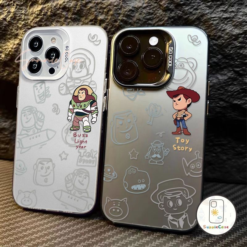 การ์ตูน Toy Story ซูเปอร์แมน เคสไอโฟน13 สำหรับ IPhone 15 16 11 12 14 13 Pro Max XR XS X Max 8 7 Plus SE 2020 เคสนิ่ม เคส