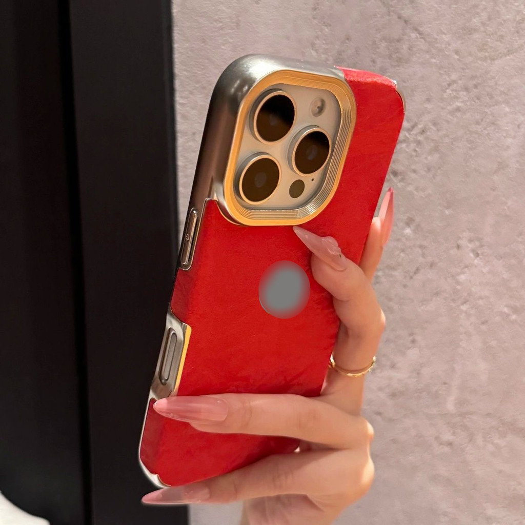 Matte Electroplated Snow Velvet เคสโทรศัพท์นุ่มพร้อมโลโก้สําหรับ IPhone 14 15 11 14 13 12 16 Pro Max กันกระแทกปกหลัง ราคา ถูกที่สุด ดีลบีเคเค แกลเลอรีภาพที่ 8