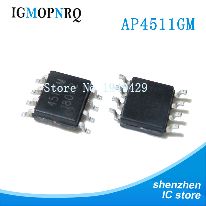 10pcs AP4232BGM 4232BGM AP4511GM 4511GM SOP-8 AP4957AGM 4957AGM AP4232 AP4511 AP4957 SOP IC ใหม่