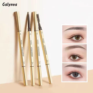 CALYNEA ดินสอเขียนคิ้ว 2 in 1 แบบหมุนอัตโนมัติ เขียนง่าย สีชัด ติดทนนาน พร้อมแปรง