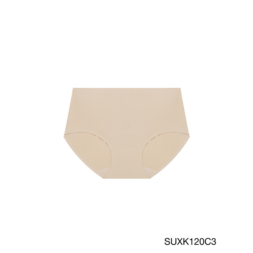 [Online Exclusive] Sabina Soft Collection Seamless Fit กางเกงในทรงเอวสูงปานกลาง รหัส SUXK120C3 - สีเนื้อเข้ม