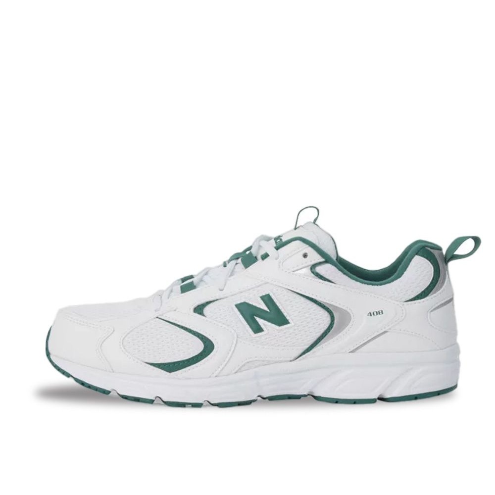 New Balance 408 White Green Unused