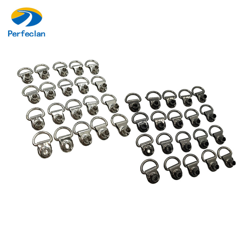 Perfeclan 20 ชิ้น Boot Lace Hooks Buckle สําหรับ Camp Hike Climbing รองเท้าตกแต่ง