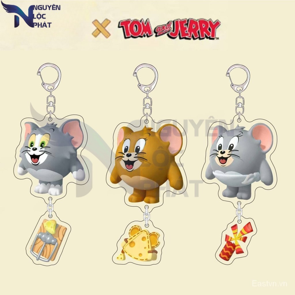 พวงกุญแจ Tom and jerry เป็นของขวัญสุดน่ารัก
