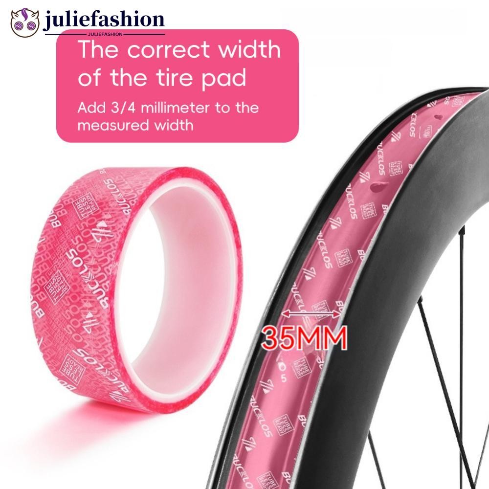 JULIEFASHION 1 ม้วน 10M จักรยาน Tubeless ล้อขอบเทปรั่วและเจาะสูญญากาศ กาว B7Z8