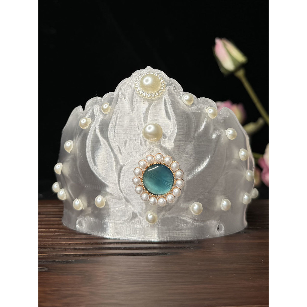 Hanfu Accessories 3d Printing Fairy Lotus Hair Corolla