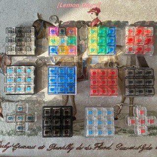 แอลดี| 9 คีย์คีย์บอร์ด Keycaps พวงกุญแจ Anti-Anxiety Point K…