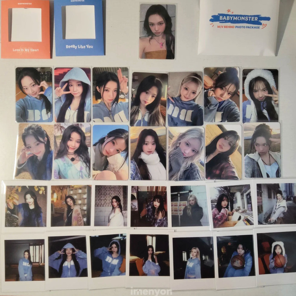 【พร้อมส่ง】การ์ด babymonster การ์ด baby monster Baby Monster Baby Monster World Tour โซลกรอบรูปรายสัป