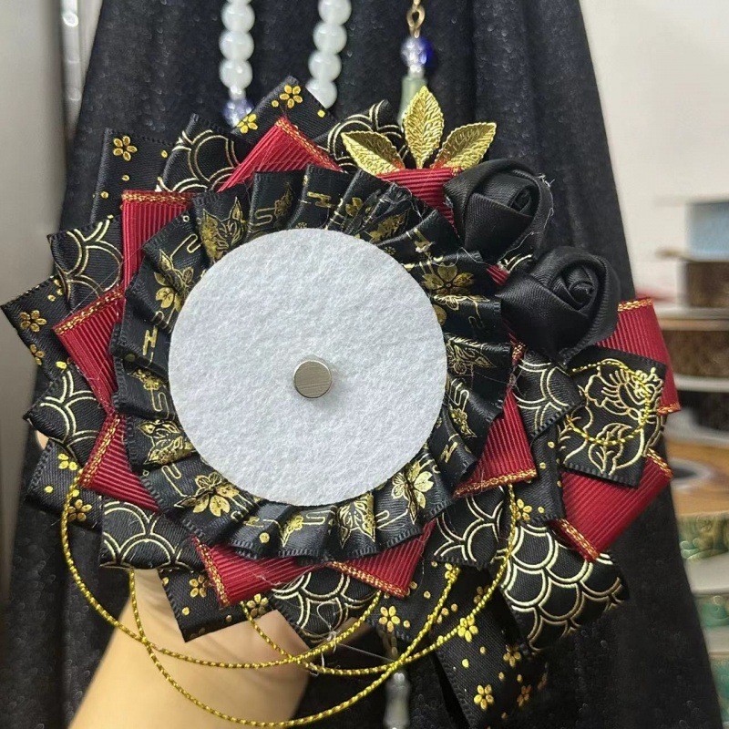 กระเป๋าคล้องคออารมณ์จีน ขนาดกะทัดรัด พกพาง่าย ทำมือ CLB0625