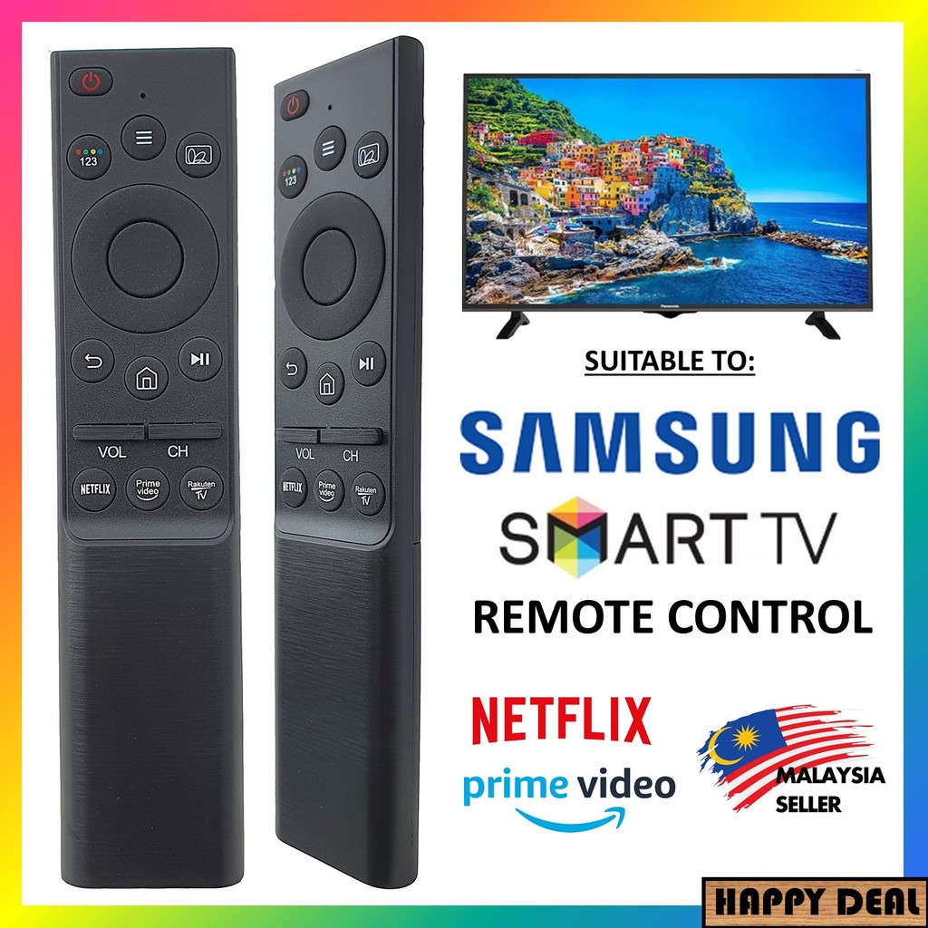 SAMSUNG Netflix Prime Video รีโมทคอนโทรลสมาร์ททีวี (IR-1364)