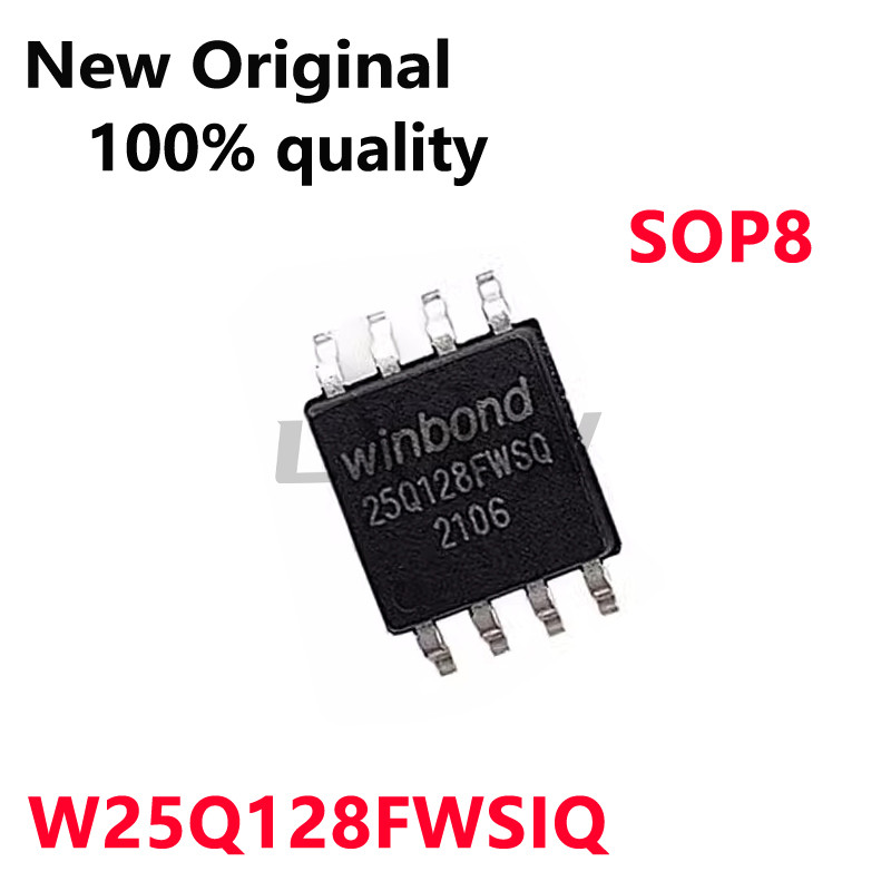 5-10/PCS ใหม่ Original W25Q128FWSIQ W25Q128FWSQ 25Q128FWSQ SOP8 ในสต็อก