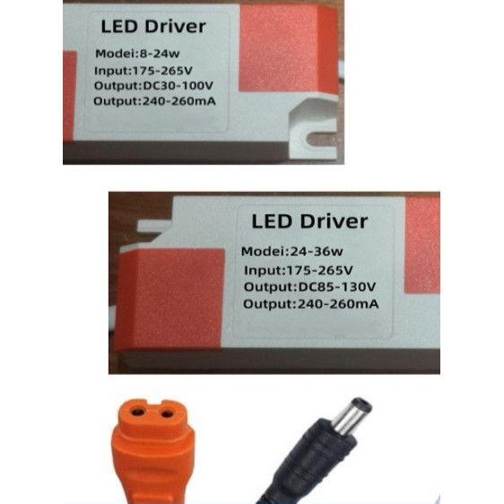 LED แผงแบนไดร์เวอร์พลังงานวงจรเรียงกระแสบัลลาสต์เริ่มต้น 24w48w80w
