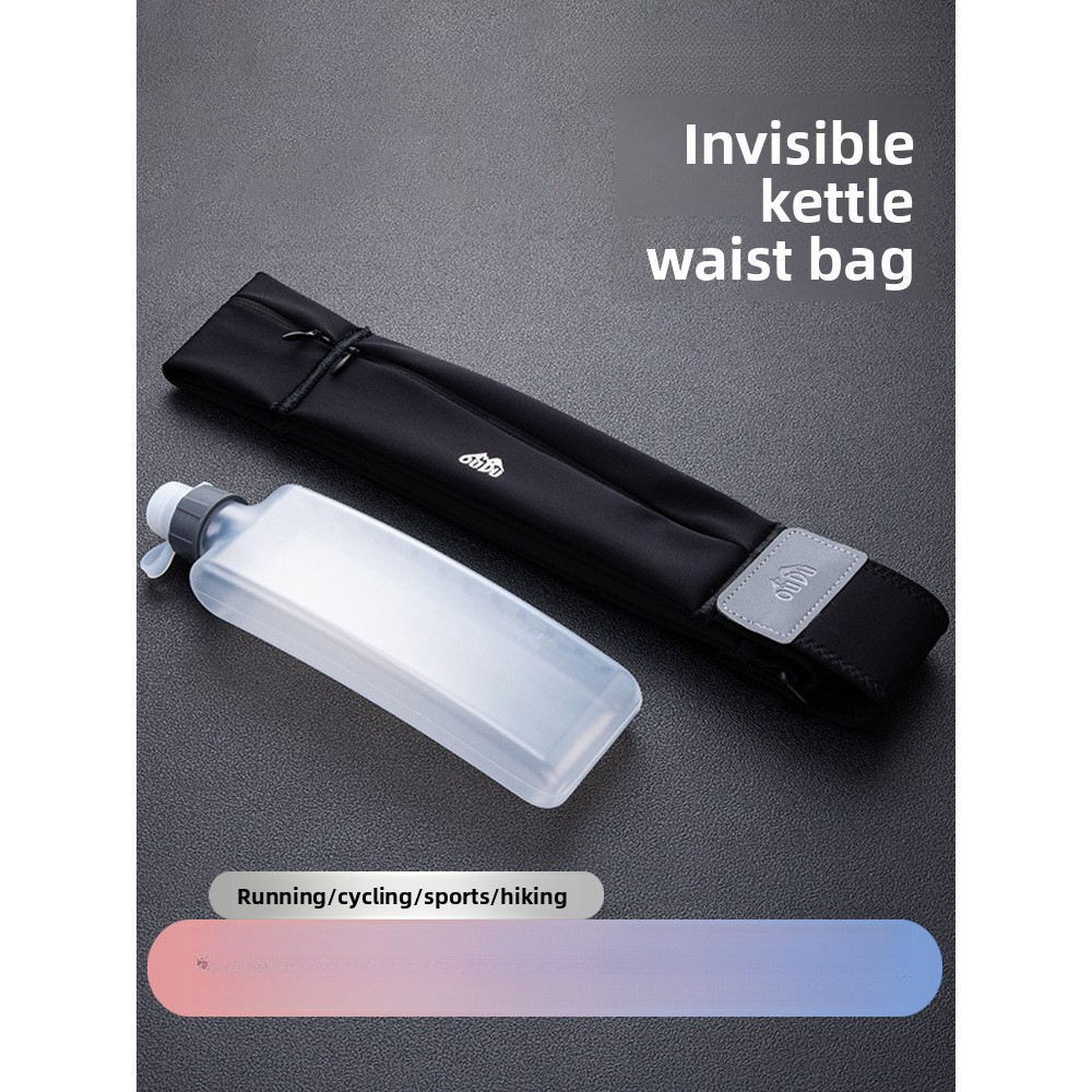 เข็มขัดเอวเก็บของสำหรับวิ่ง ใส่ได้ทั้งชายและหญิง มีช่องสำหรับมือถือและขวดน้ำ