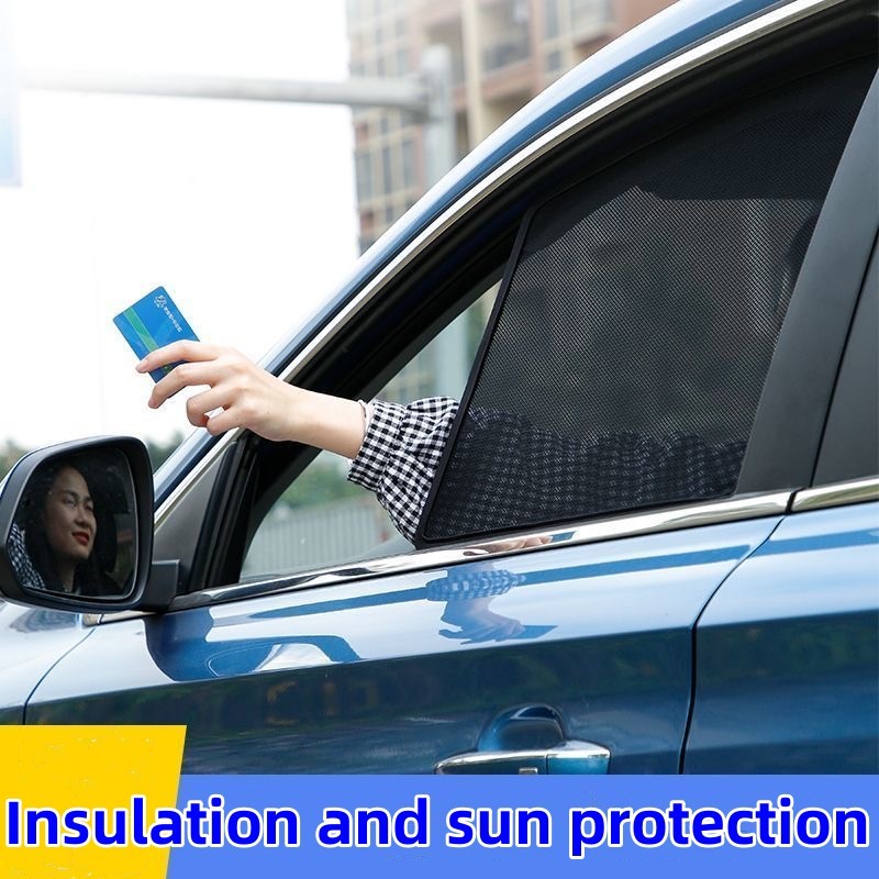 ม่านบังแดดรถยนต์สําหรับ Xpeng G6 2023-UP รถ Sun Shade ป้องกันรังสียูวีรถผ้าม่านรถอุปกรณ์เสริม - รูปที่ 2