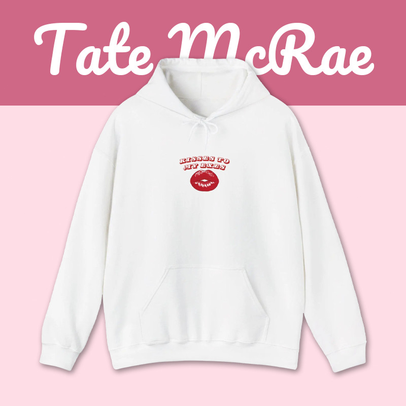 🔥 🧸ผ้าฝ้าย Hoodie🧸 ใหม่ เสื้อฮู้ด " ❤Tate McRae "  | Tate McRae  100% Hoodie ใส่ได้ ทั้ง ชาย ใส่สบาย