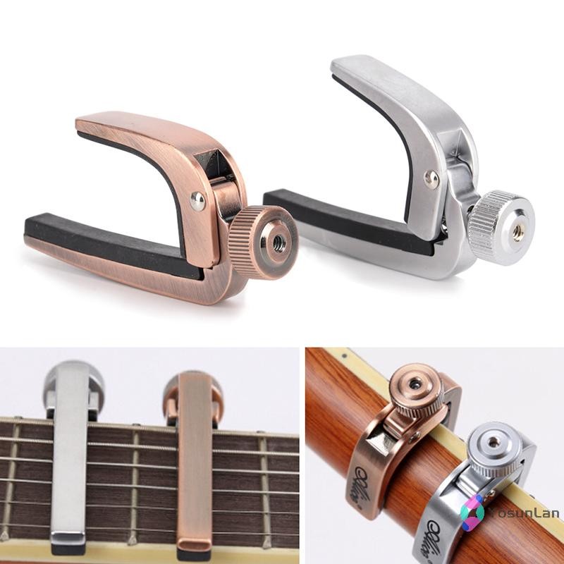 Yosunlan] กีต้าร์โลหะอลูมิเนียมอัลลอยด์ Capo Guiar Accessories Guitar Capo Guitar Parts ใหม่