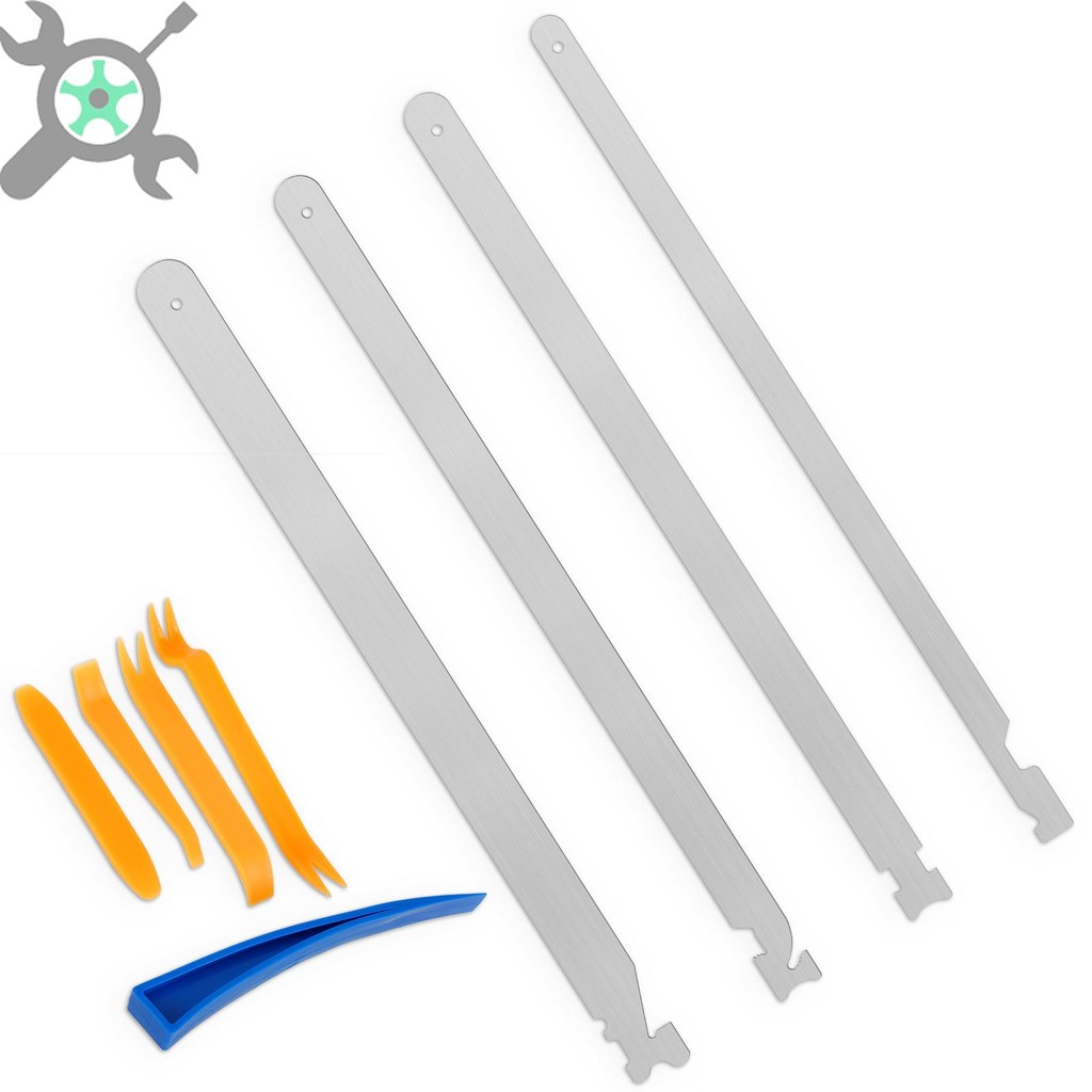 Auto Jim Kit Universal สแตนเลส Slim Jim เครื่องมือ Professional สูงยืดหยุ่นยานพาหนะซ่อม Jim เครื่องม